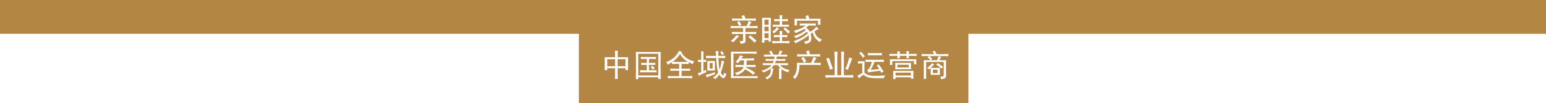 亲睦家养老项目